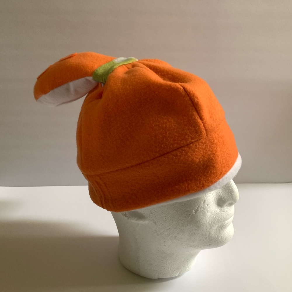 Nintendo Splatoon Orange Inkling Fleece Cosplay/ Halloween Costume Hat